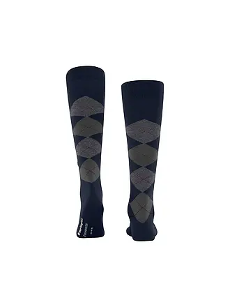 BURLINGTON | Chaussettes hautes pour homme EDINBURGH 40-46 marine | dunkelblau